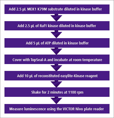 Protocol for Raf1 easylite-Kinase assay.