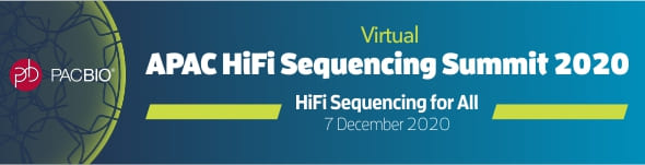 PacBio 線上講座：APAC Virtual HiFi Sequencing Summit 2020