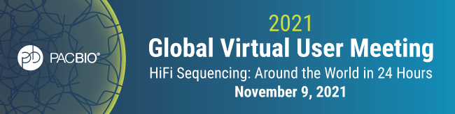 敬邀參加【PacBio 2021 全球用戶成果分享線上研討會 - HiFi Sequencing: Around the World in 24 Hours】 
