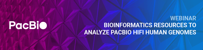 敬邀參加 PacBio 生物資訊線上講座：Bioinformatics resources to analyze PacBio HiFi human genomes | PacBio 台灣代理伯森生技