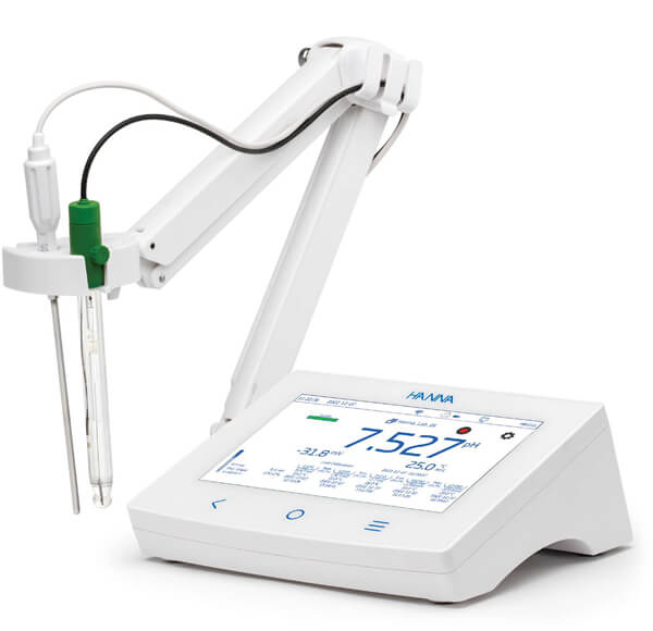 進階版桌上型 pH/ORP 測試儀 (Advanced pH/ORP Benchtop Meter - HI6221) | Hanna Instruments 台灣代理伯森生技