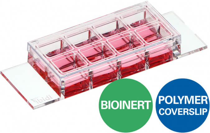 µ-Slide 8 Well high Bioinert - ibidi 台灣獨家代理伯森生技