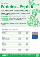 蛋白質與胜肽熱銷產品目錄