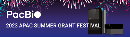 【PacBio 研究資助計畫】2023 PacBio APAC Summer Grant Festival